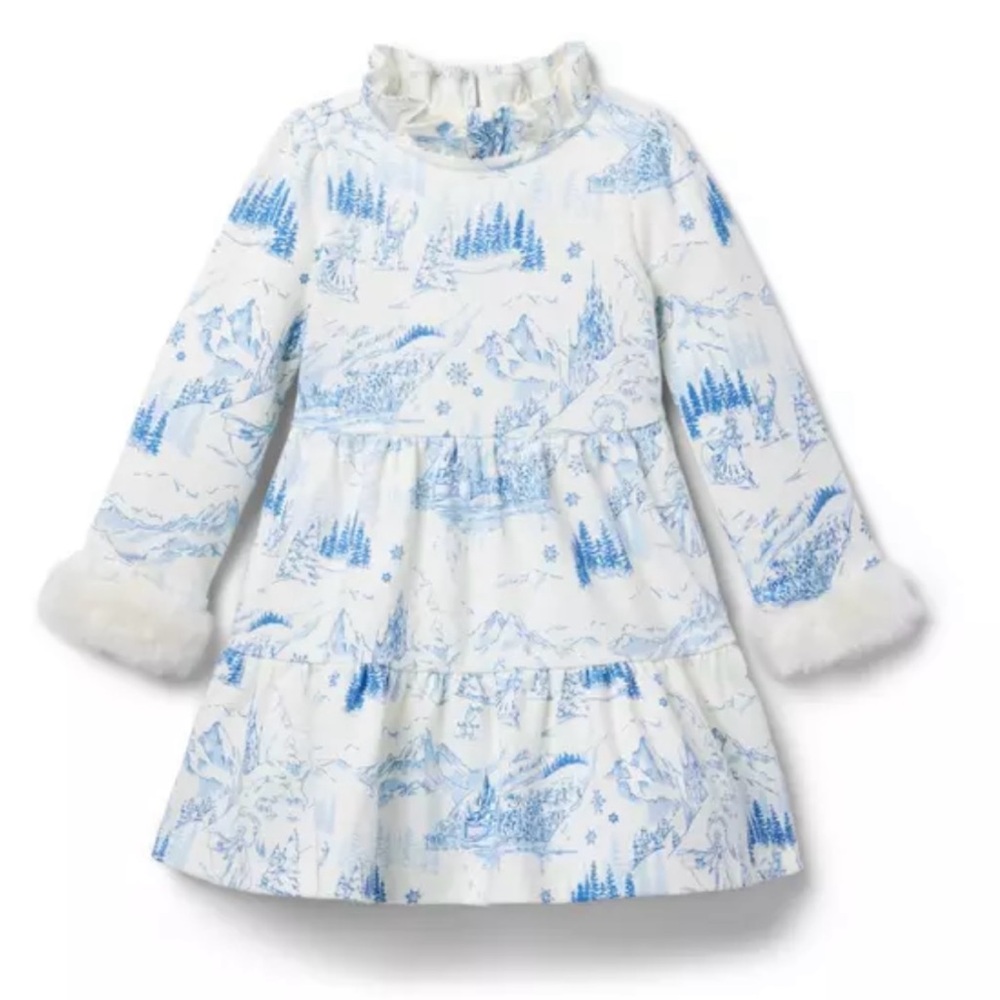 Janie and Jack Disney Frozen Dress 2T